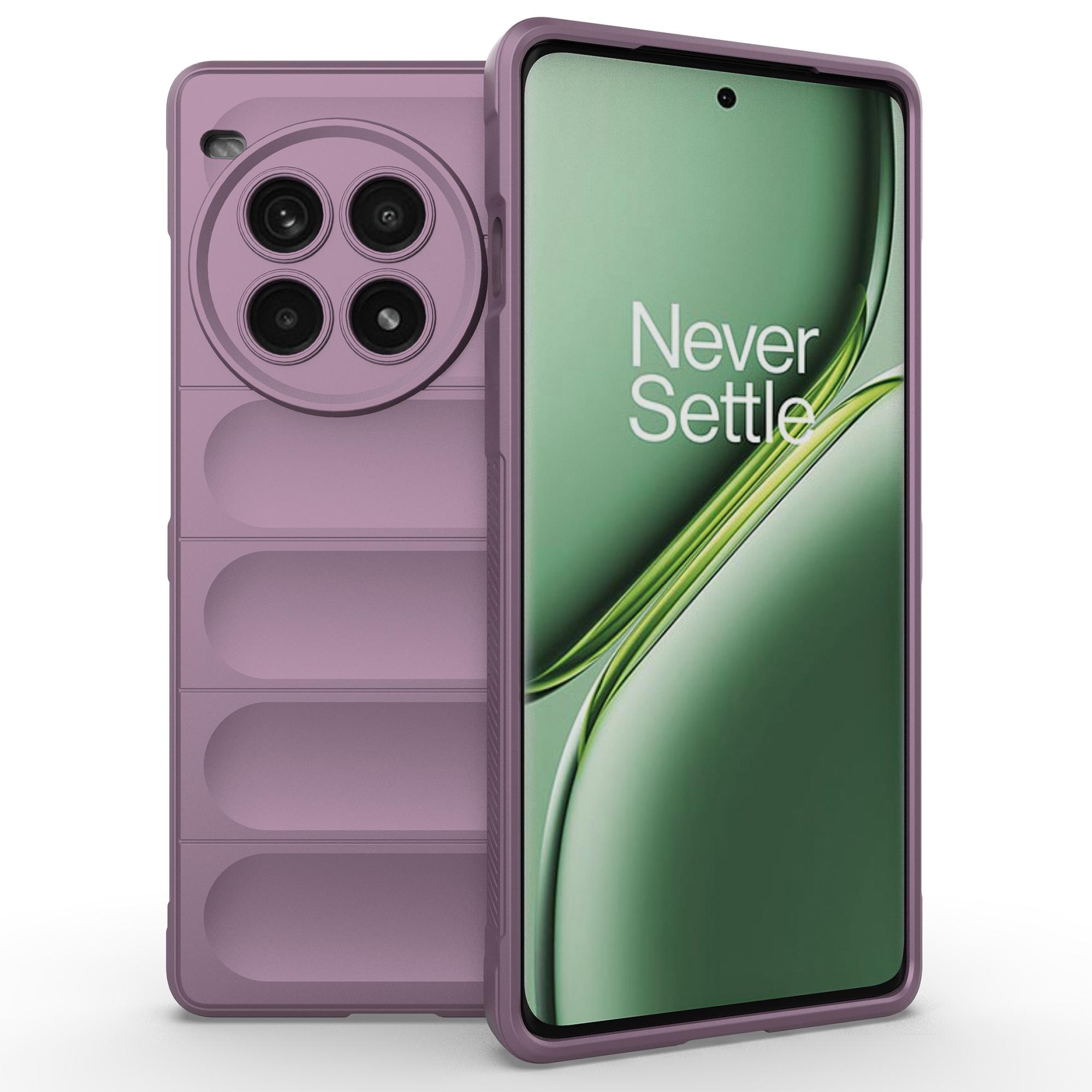 

For OnePlus Ace 3 Pro 5G Case Anti-Drop Soft TPU Phone Cover Light Purple