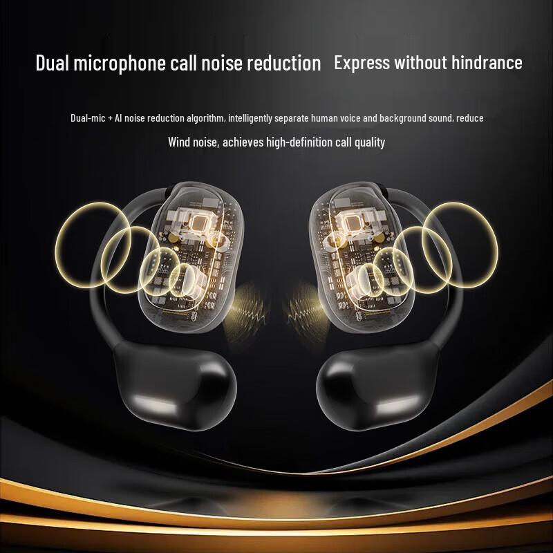 

OKSJ Open-Ear Bone Conduction Sport Bluetooth Headphones