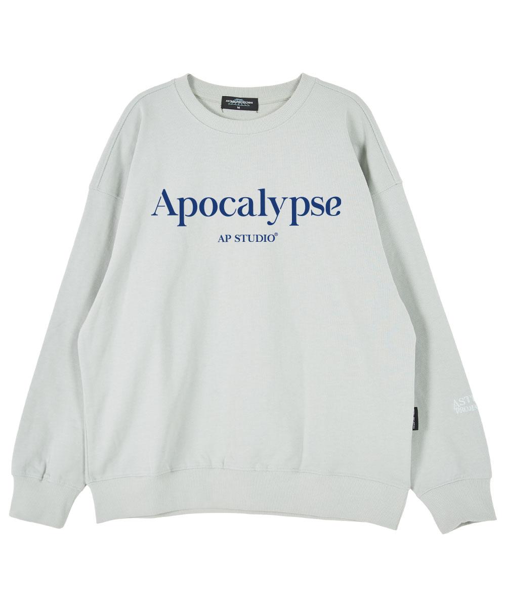 Astral Projection Apocalypse Oversized Drop Shoulder Sweatshirt_Mint L
