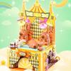 Capybara Fantasy Park Building Block Doll Doll Peripheral Educational Hand-assembled Model Toy Children's Birthday Gift