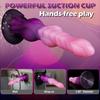 Dual-Headed Monster Anal Plug for All Genders - Realistic Design for Self-Stimulation and Orgasm.
