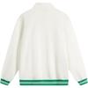 Li Ning Pohodlná ležérní mikina se stojáčkem Pánská mikina Off-White AWDU649-1