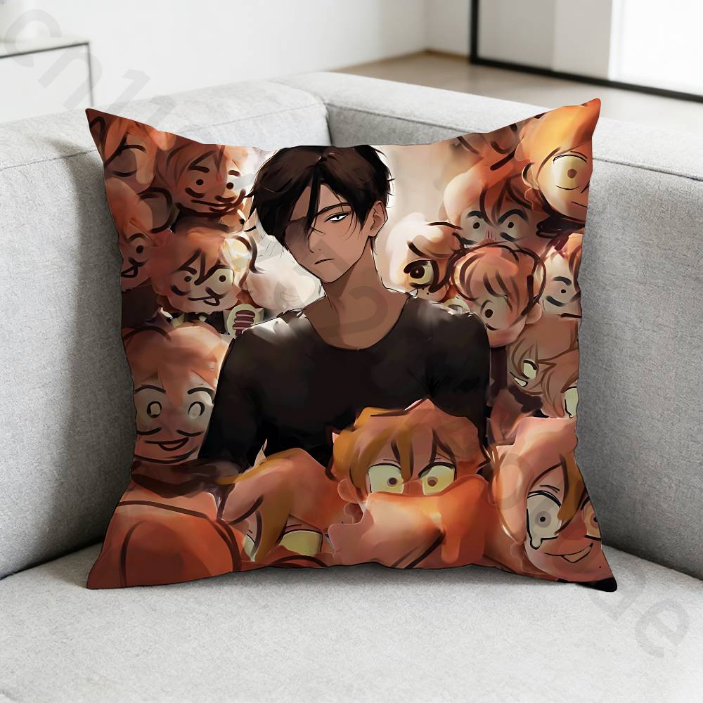 VVincent RRody DDead PPlateS Pillow Case Sofa Living Room Bedroom Headboard Backrest Cushion Square Cushion Nap Time