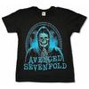 Men's Avenged Sevenfold Praying Skeleton T-shirt X-Small Black