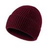 100% pure wool knitted hat thermal pullover hat autumn and winter new versatile fashion cold hat ear protector wool hat