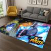Tappeto Gioco Classico B-Blox Frutta Cartone Animato per Camera da Letto Soggiorno Divano Sala Giochi Zerbino Decorazioni per la Casa, Tappeto per Area Bambini Antiscivolo