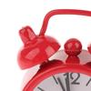1Pc Creative Quartz Round Alarm Clock 4Cm Mini Metal Small Alarm Clock Portable Desktop Home Decoration