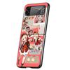 Genshin Impact Klee Cover Phone Case For Samsung Galaxy Z Flip 7 6 5 4 3 5G Flip7 Flip6 Flip5 Flip4 Flip3 Black Fundas Shell Gal