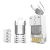 AUCAS High-Performance Shielded RJ45 Network Plugs