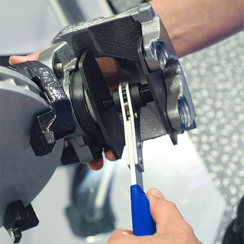 1pc Caliper Spreader Tool Car Ratchet Brake Piston Single Twin Quad Pistons Install Tool Press Brake Caliper Wrench