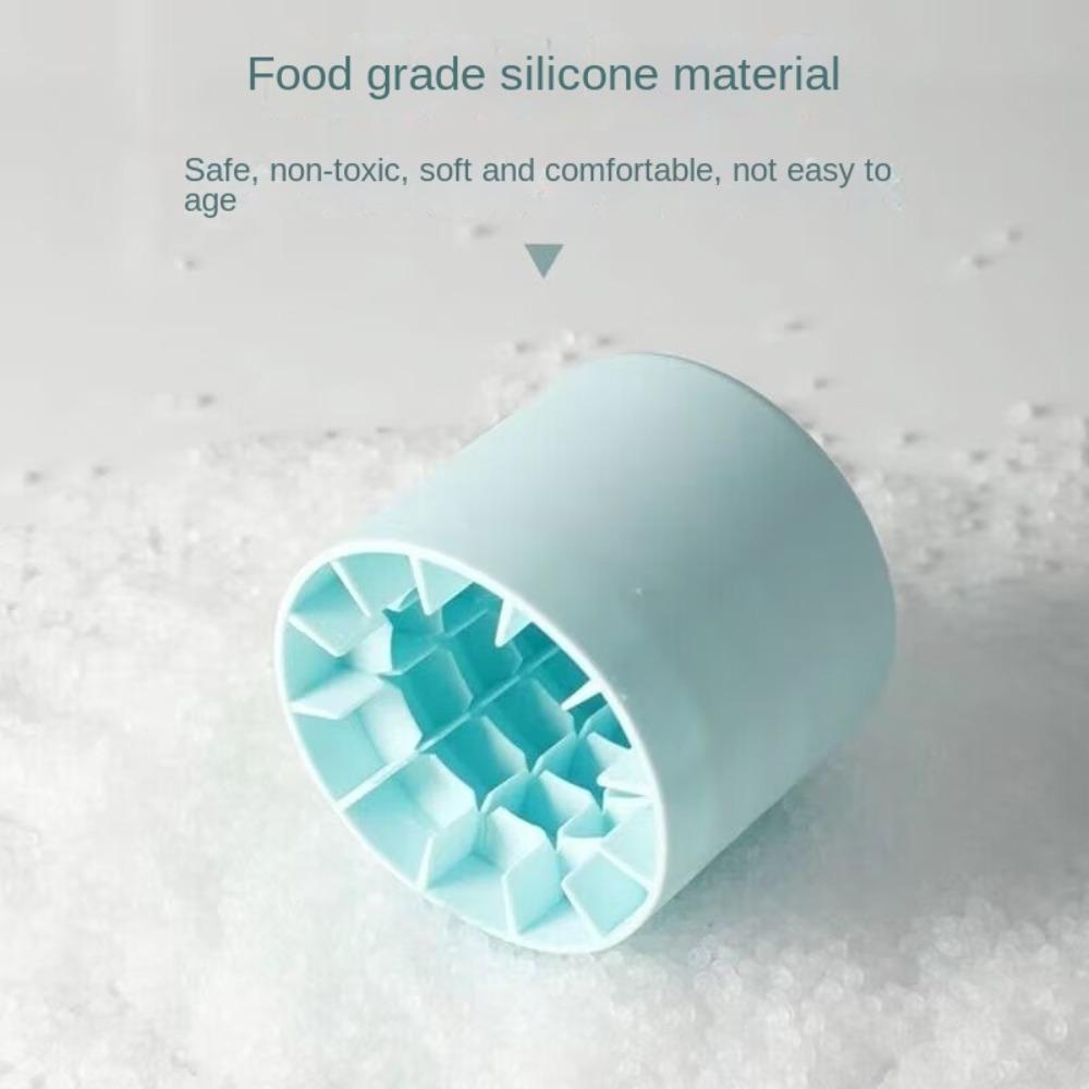 Press-Type Ice Cube Mold Silicone Ice Making Tools Portable Ice Bucket Mold  for Kitchen