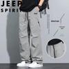 JEEP SPIRIT Men's Loose Fit Casual Cargo Pants