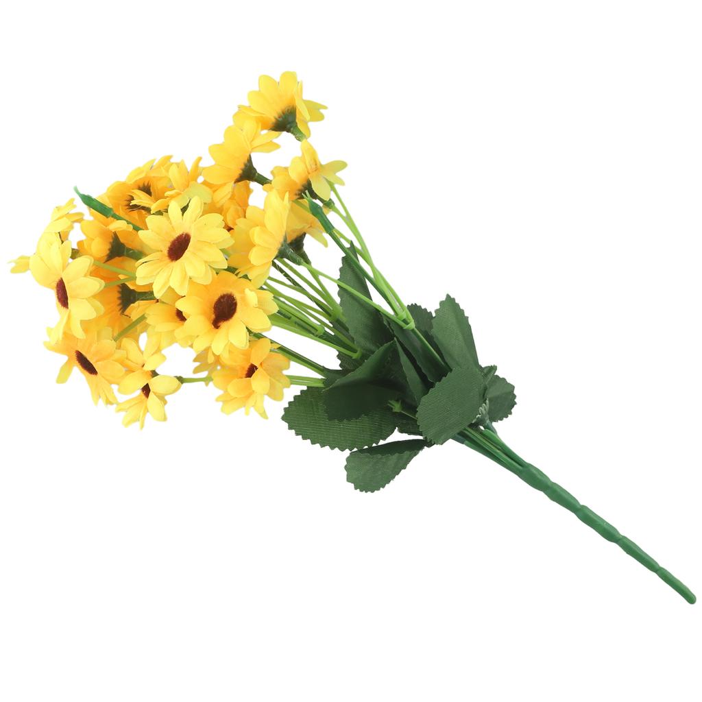 1 PCS 24 Heads Artificial Sunflowers Fake Flower Bouquet Garden Wedding Party Decor Home Garden Table Decoration