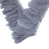 1Yard Goose Feathers Natural Feather Fringe Trims 15-20Cm Goose Plumes Clothing Decor Diy Wedding Dress Sewing Accessory Crafts