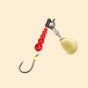 30Pcs Fishing Beads Lures Tackle Kit Inline Spinner Rig for Trout Walleye Perch Lure Making Supplies Fishing Accessories