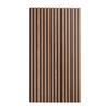 Wood Slat Acoustic Panels 23.6 X 47.2 Inch for Modern Wall Decor Walnut