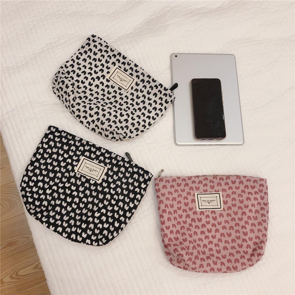 33 Printed Cosmetic Bag for Women,Small Makeup Organizer Travel Toiletry Zipper Bag