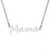 Mama letter necklace, simple English mother pendant, collarbone chain, a Mother's Day gift.