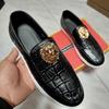 Fashion Plus-size38-48 Fashion Men's Foot Set Fringe Board Shoes British Trend Casual Flat Slip-on Lazy Loafers A1