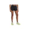 Under Armour Letter Elastic Casual Shorts Women Shorts Black 1389895-001