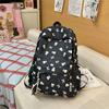 Niedlicher Rucksack mit Bärenaufdruck für Damen und Mädchen, Modischer Tagesrucksack für Schule und Reisen mit mehreren Taschen