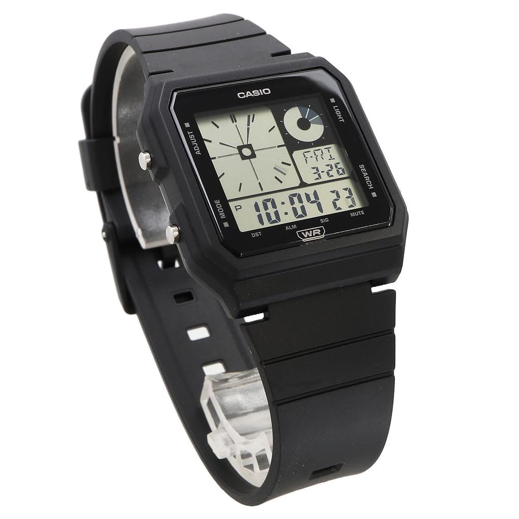 Casio Standard Analog Digital Watch LF-20W-1A Unisex Black (Imported)
