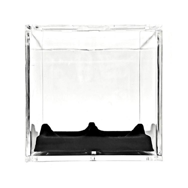 Baseball Storage Box Baseball Display Case Acrylic Clear Display Cube Box Dustproof Memorabilia Protector Case