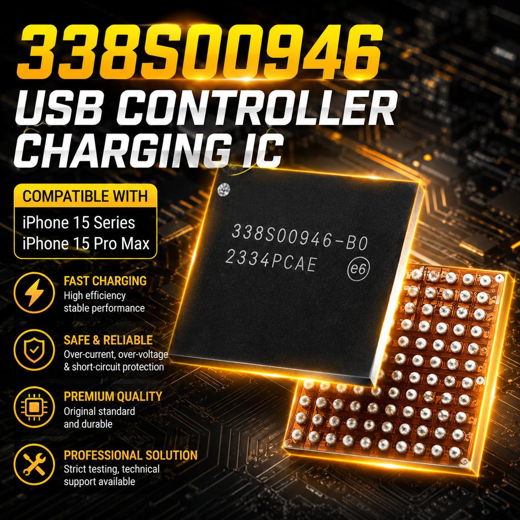 15Pro 15PROMAX 16 U2 charging IC chip with data 338S00946 charging kit 16Plus 16pro 16max