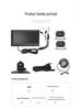 Dual-Lens 2-Channel Dash Cam: Front & Rear HD Night Vision with Reversing Image, 12/24V Compatibility