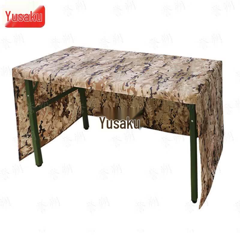 Camouflage Three-Sided Table Cover