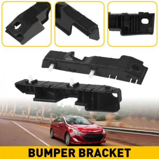 Front Driver & Passenger Side Bumper Fender Bracket For 2011-2015 Hyundai Sonata