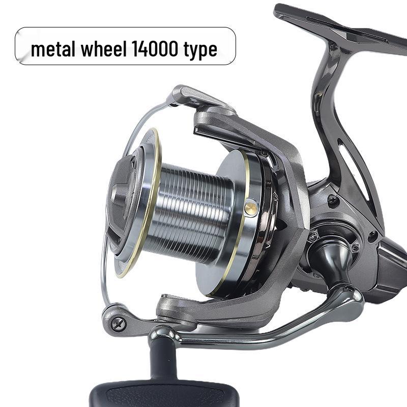 Mulineta spinning NGK 10000 complet metalică pentru lansare lungă, pentru pescuit lin la mare și cu ancoră