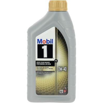 Mootoriõli 5W-40 FS Sünteetiline - MOBIL 1 - 1L kanister - Ülikõrge jõudlus - saastetõrje