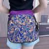 Ethnic Pattern Adjustable Belt Apron Large-capacity Multi-Function Tool Pouch  Men