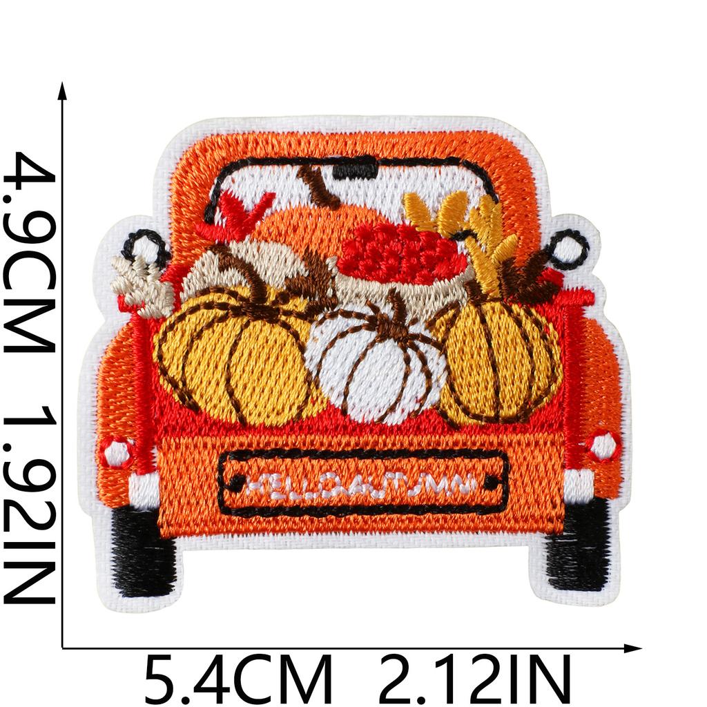 Pastoral Farm Embroidery Cloth Sticker Cute Farming And Animal Husbandry Pattern Clothes Bag Decoration Ironing Chapter Patch Sticker
