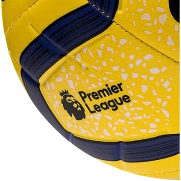 Nike Size 5 Soccer Ball Pu Machine Stitched Soccer Ball Unisex Yellow, Premier League SC3552-710