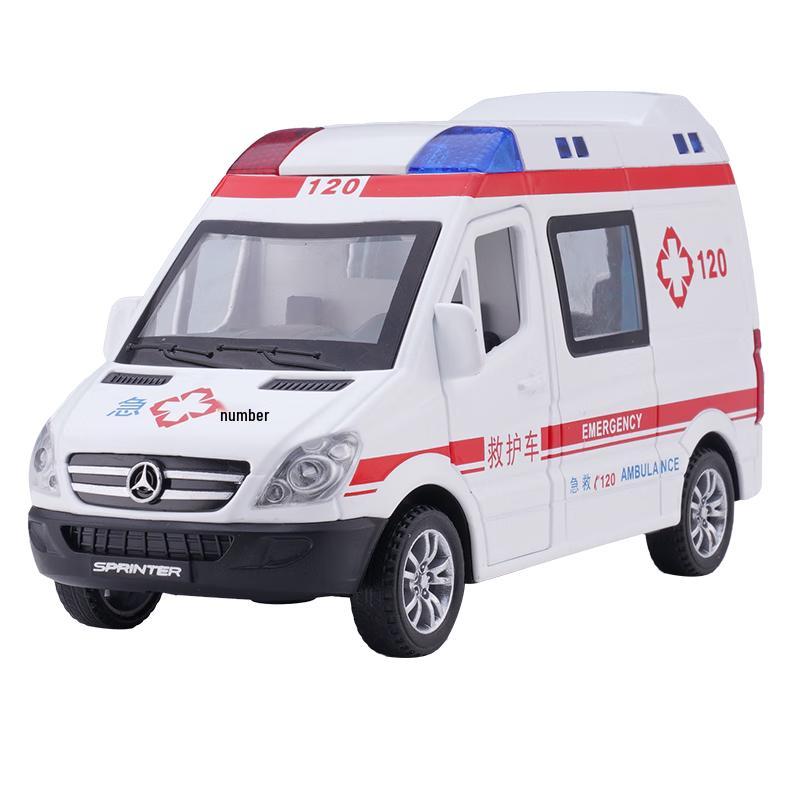 Die-cast 120 Ambulance Toy Model