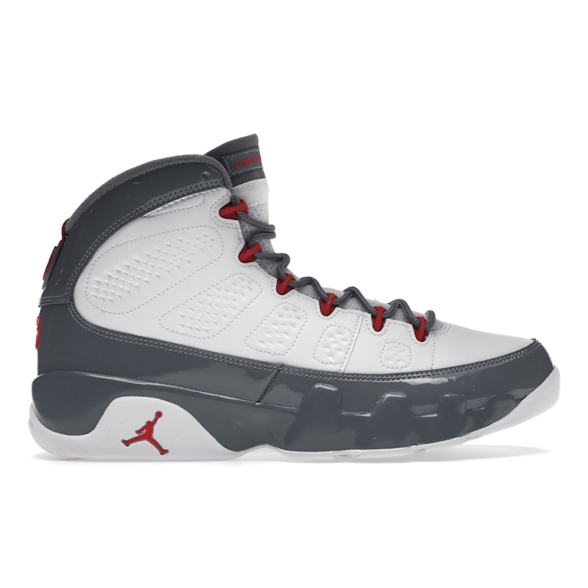 

Air Jordan 9 Retro Fire Red Мужские кроссовки Серо-Белый Холодно-Серый CT8019-162 42