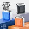 High Speed Motor Men's Beard Trimmer Waterproof Design Pocket Rotary Razor  Beard Grooming