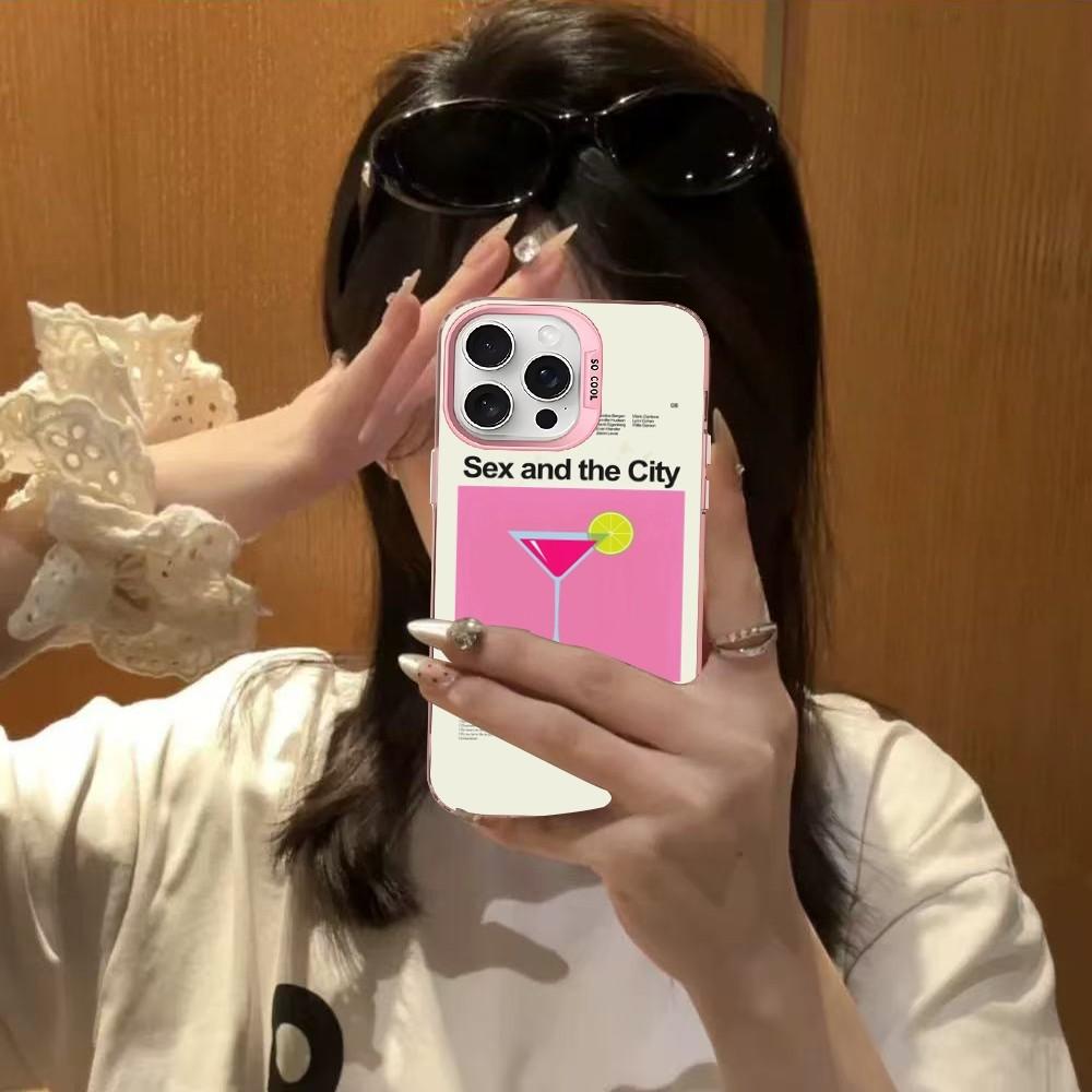 Sex And The City Phone Case For IPhone 16 15 14 13 12 11 Pro Max X XR XSMAX 8 7 Plus Matte Shockproof Back Cover