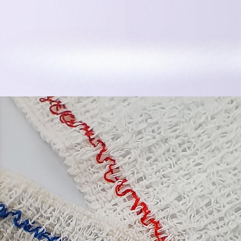 Wrinkle Elastic Bandage Training, Red and Blue Line Spandex, Repeated Use Sports Protective Gear, Disposable