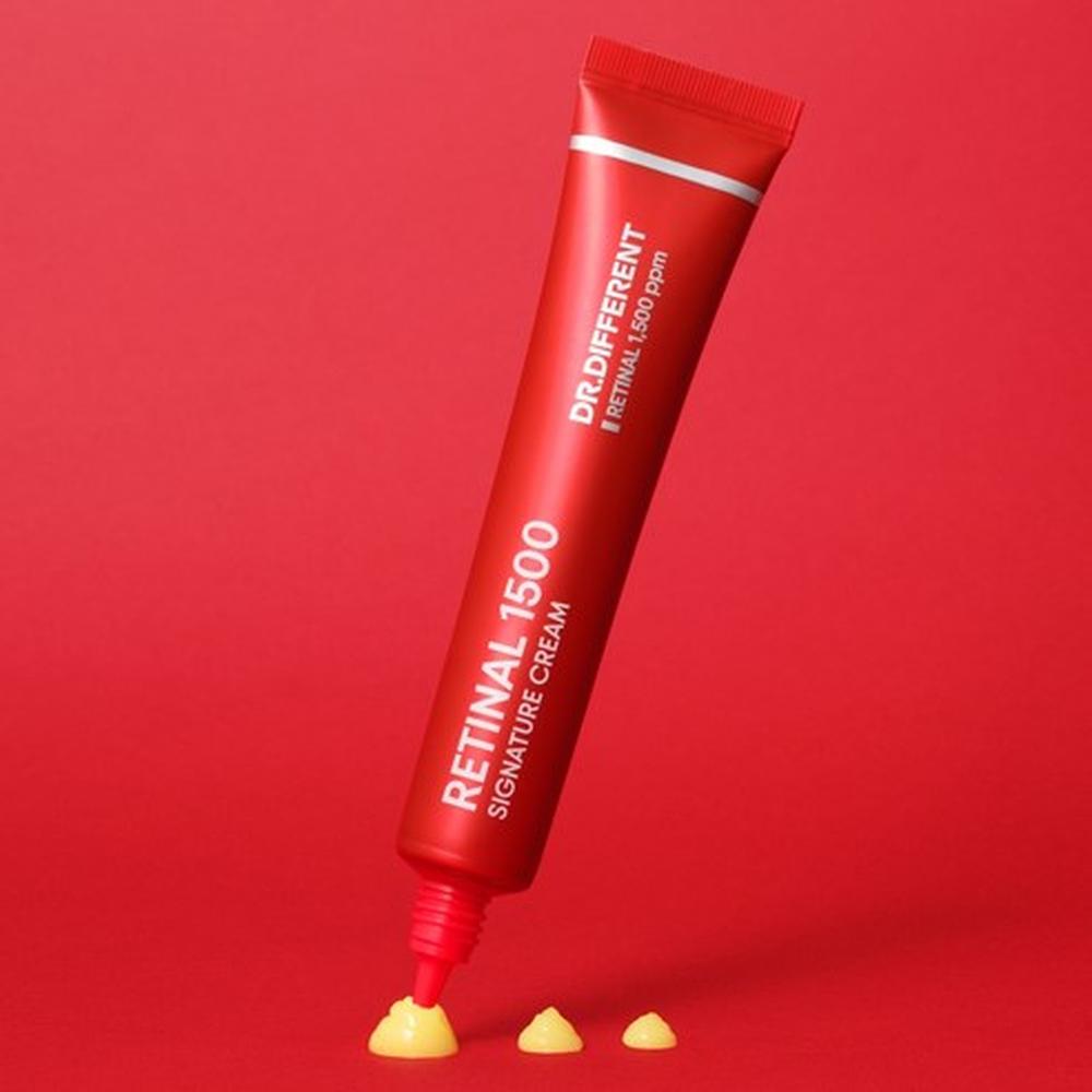 DR.DIFFERENT Retinal 1500 Signature Cream 30g - Retinol, straffend, Anti-Aging, Textur, Koreanisch