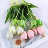 Bridal Hand Flowers Flores Office Artificial  Tulips Flower Home Decoration Fake Flower Bouquet