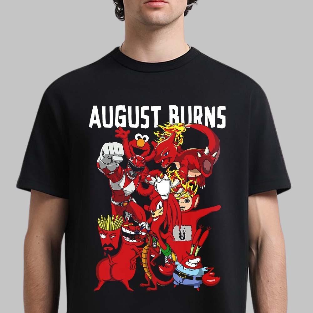 August Burns Red Iconic Red Characters T-Shirt Size S-4XL L