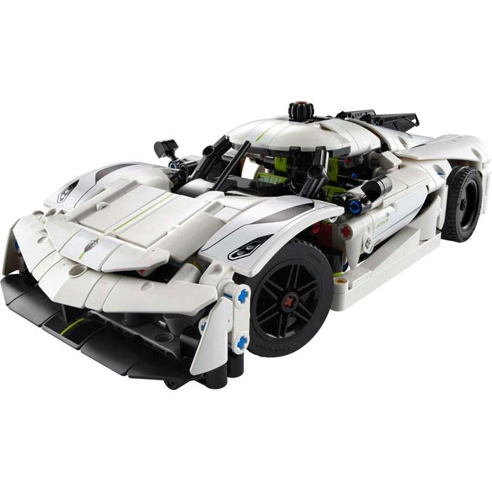 LEGO Technic Koenigsegg Jesko Absolut Hypercar <White> 42184, Ages 10+