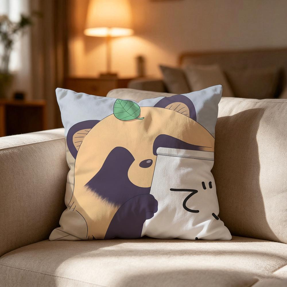 With You And The RRain Pillow Case Cushion Cover Soft Washable Pillow Case MultiScene For Couch Bed Travel Office Use