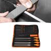 18Pcs Files Set Tool T12 Steel Metal Professional Flat Triangular Half Round Large Needle Hand File
