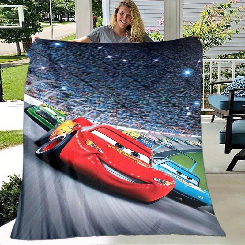 1pc Cras Printing Blanket - Soft, All-Season Throw for Living Room, Bedroom,Personalized Gift with Adorable Cartoon Design