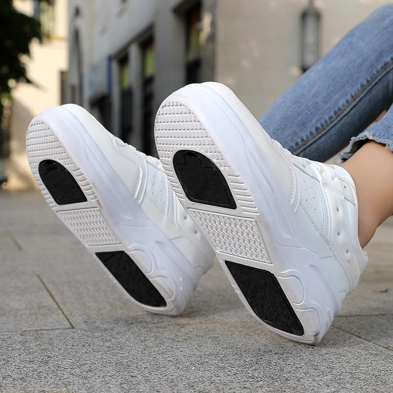 Student Roller Skates for Kids, 6-Wheeled Unisex Skates with Removable Wheels and Straps