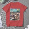 ZX Van Gogh and Friends In a Car Women Tshirts Funny Artwork Aesthetic Vintage Female Clothing Loose Cotton Graphic Tops